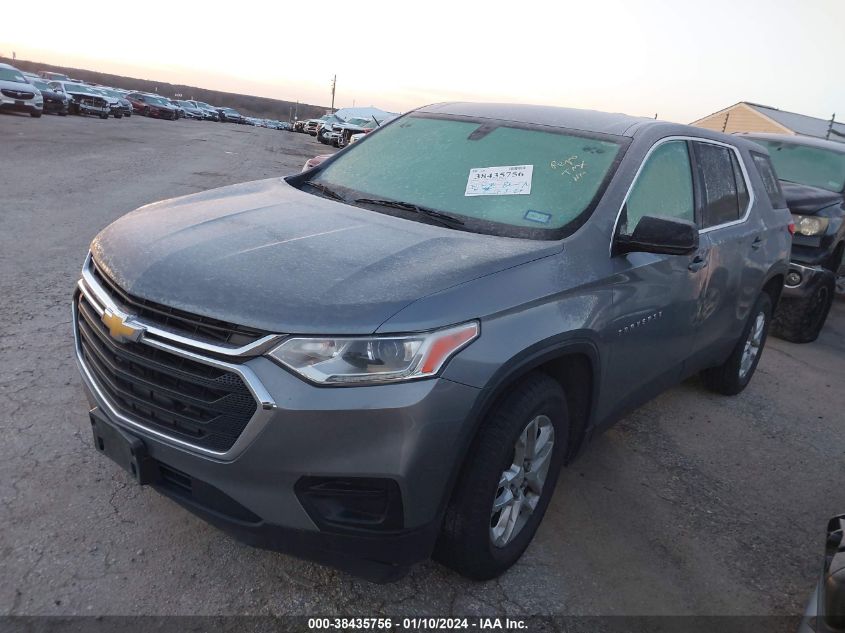2018 CHEVROLET TRAVERSE LS - 1GNERFKW1JJ277615