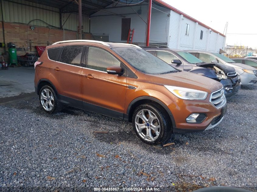 2017 FORD ESCAPE TITANIUM - 1FMCU9J98HUB72666