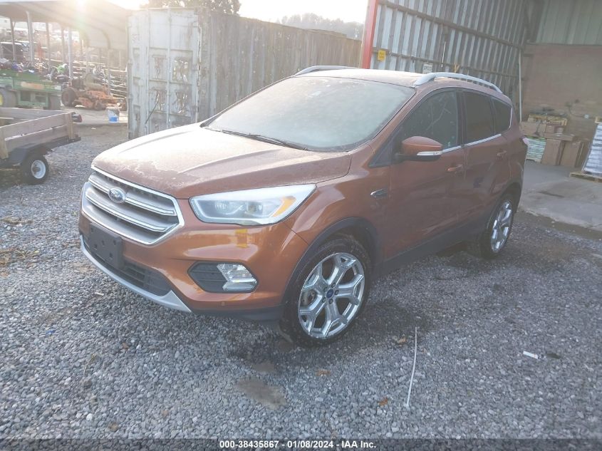 2017 FORD ESCAPE TITANIUM - 1FMCU9J98HUB72666