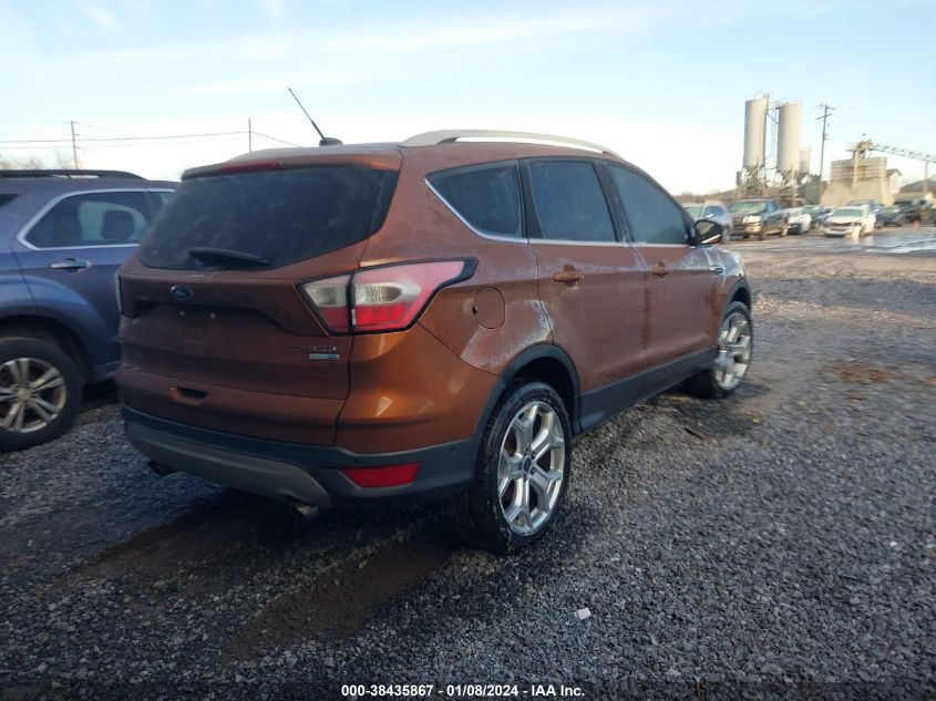 2017 FORD ESCAPE TITANIUM - 1FMCU9J98HUB72666