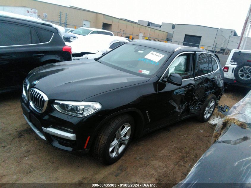 5UXTY5C06M9D79216 2021 BMW X3, photo no. 2