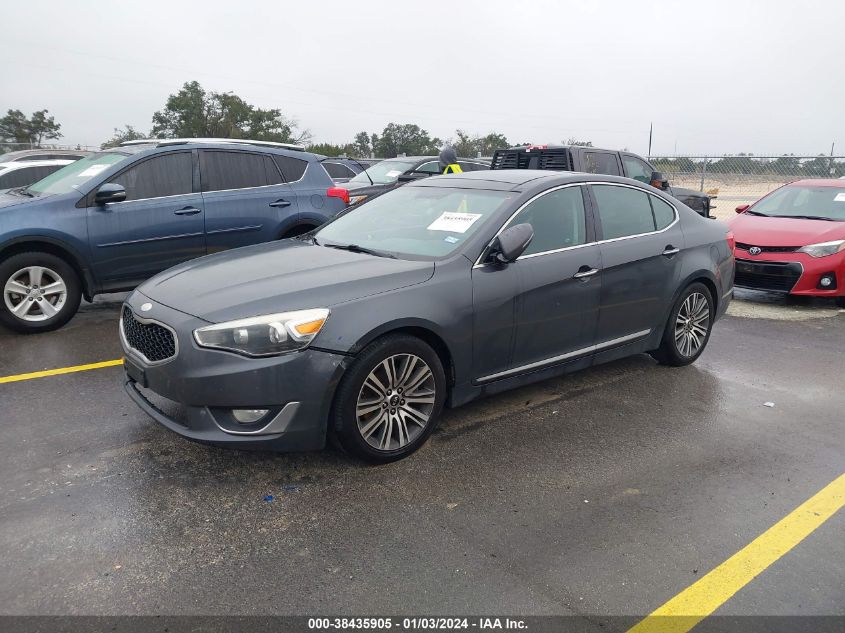 2014 KIA CADENZA PREMIUM KNALN4D7XE5136091