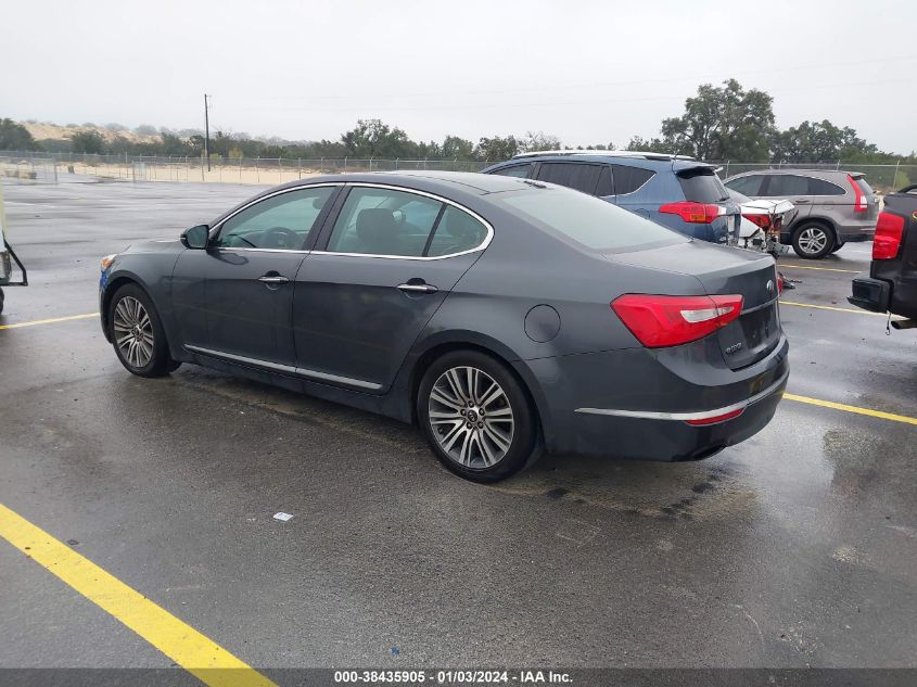 2014 KIA CADENZA PREMIUM KNALN4D7XE5136091