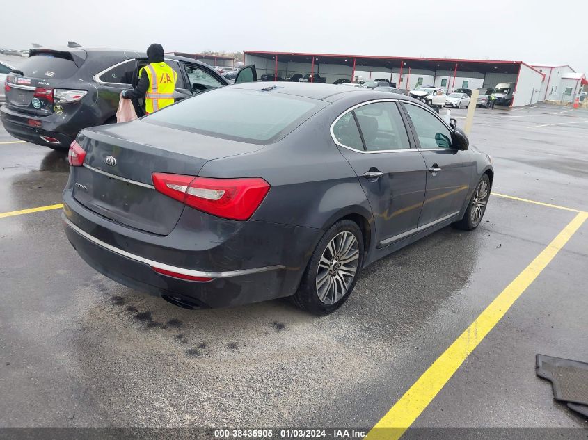 2014 KIA CADENZA PREMIUM KNALN4D7XE5136091
