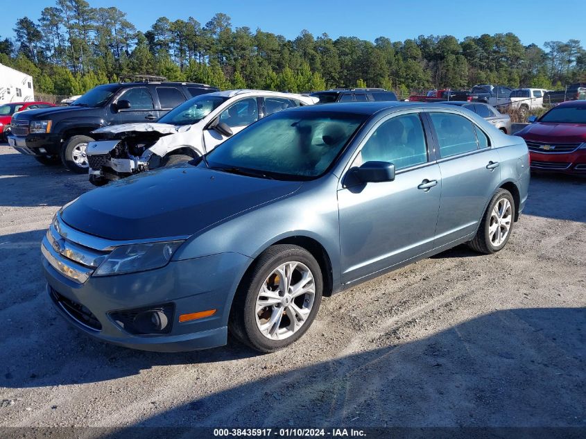 3FAHP0HAXCR140725 | 2012 FORD FUSION