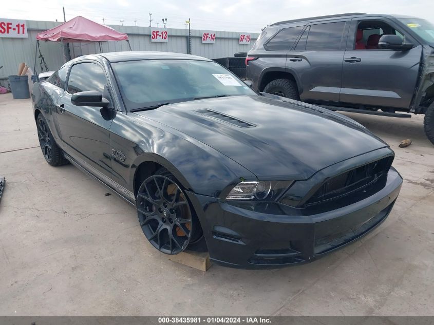 Lot #2524269628 2014 FORD MUSTANG GT PREMIUM salvage car