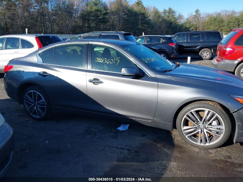 2016 INFINITI Q50 PREMIUM/SPORT - JN1EV7ARXGM345250