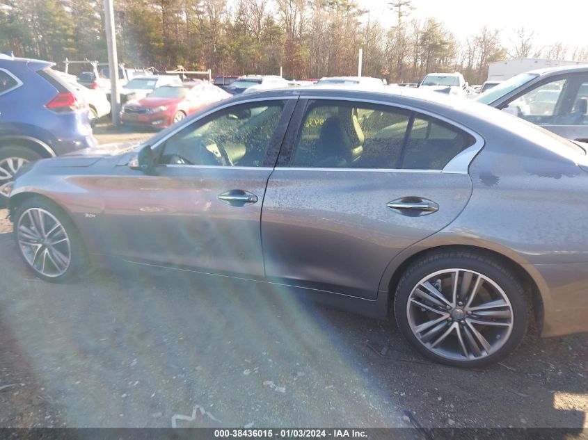 2016 INFINITI Q50 PREMIUM/SPORT - JN1EV7ARXGM345250