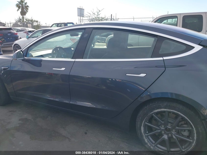 VIN 5YJ3E1EA8HF001237 2017 TESLA MODEL 3