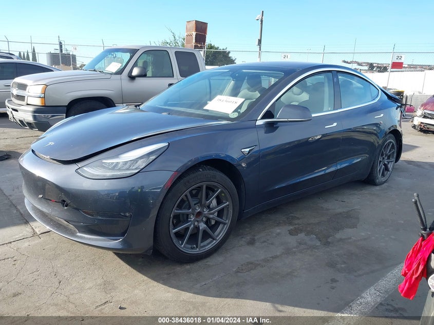 VIN 5YJ3E1EA8HF001237 2017 TESLA MODEL 3