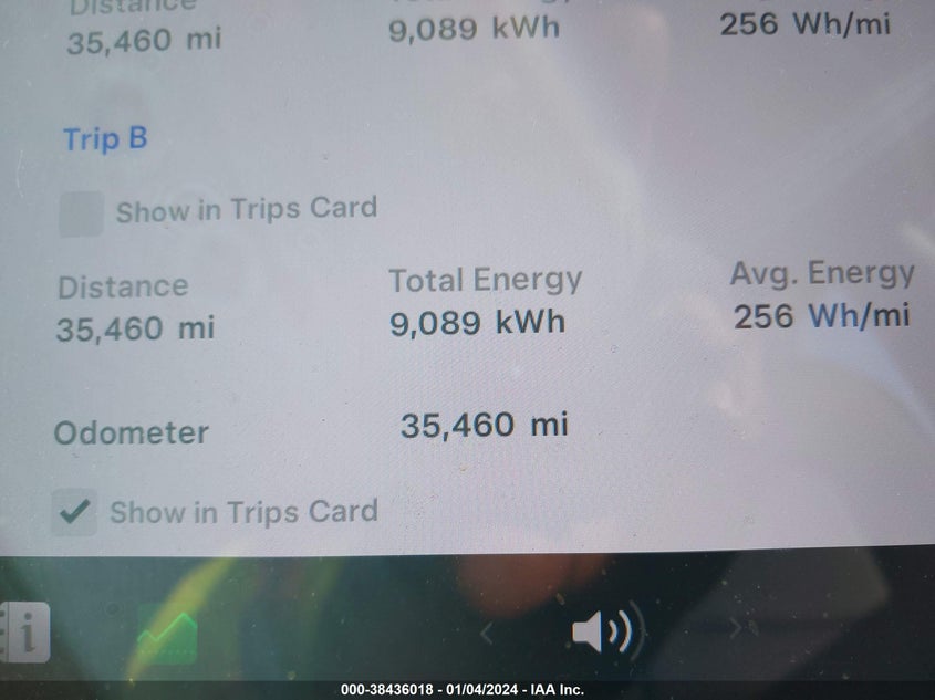 VIN 5YJ3E1EA8HF001237 2017 TESLA MODEL 3