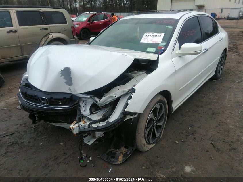 2017 HONDA ACCORD EXL - 1HGCR2F86HA289064