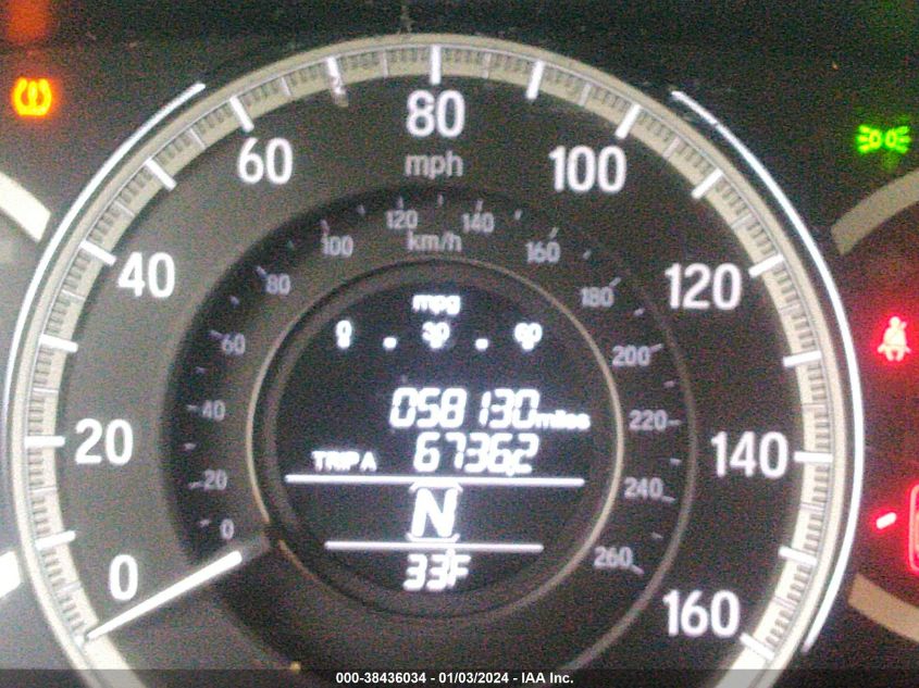 2017 HONDA ACCORD EXL - 1HGCR2F86HA289064