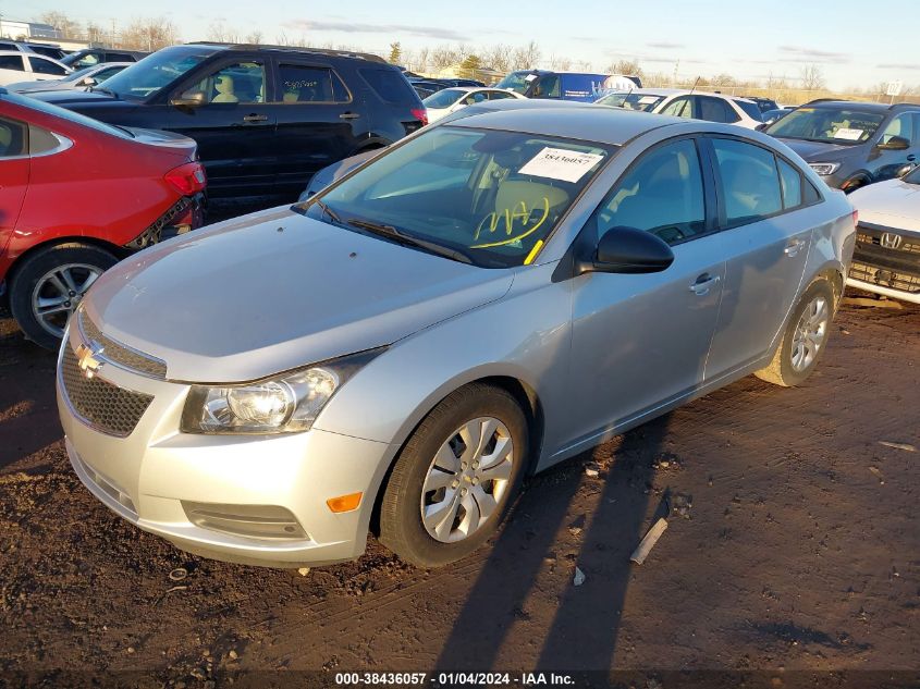 2013 CHEVROLET CRUZE LT - 1G1PC5SB0D7837747