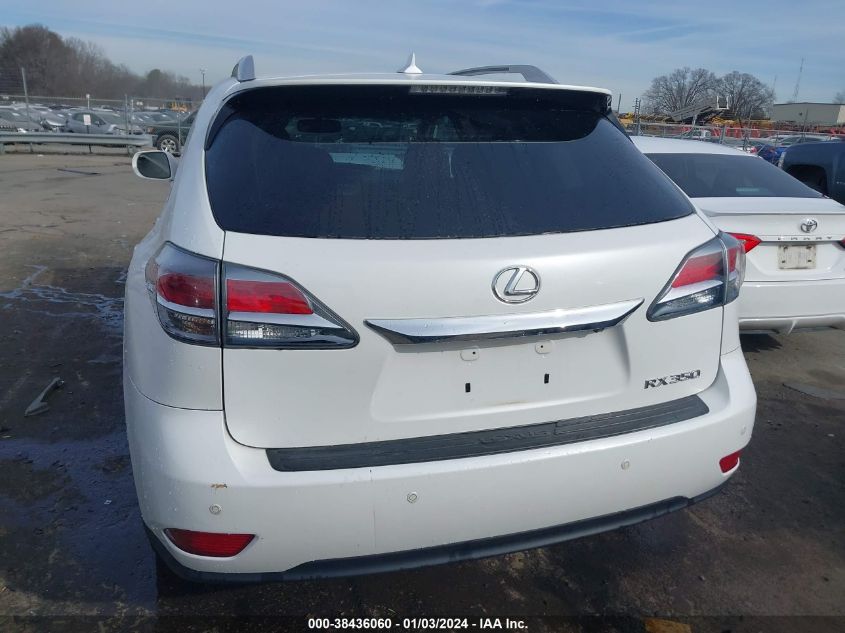 2013 LEXUS RX 350 - 2T2BK1BA7DC182138