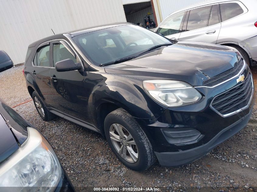 2017 CHEVROLET EQUINOX LS - 2GNALBEK7H1515991
