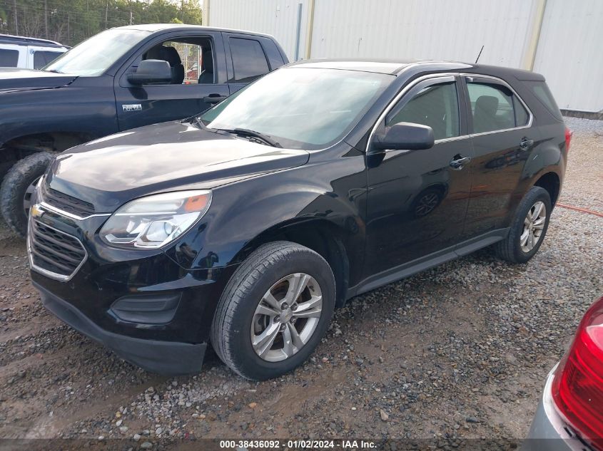 2017 CHEVROLET EQUINOX LS - 2GNALBEK7H1515991