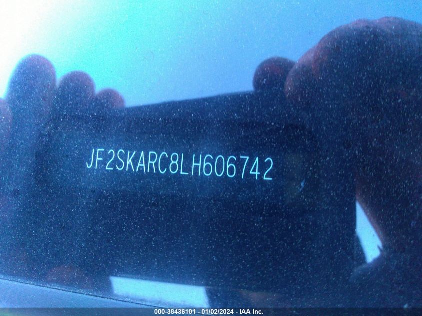 2020 SUBARU FORESTER SPORT - JF2SKARC8LH606742