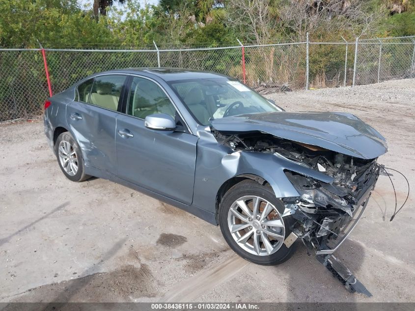 2015 INFINITI Q50 PREMIUM/SPORT - JN1BV7APXFM334314