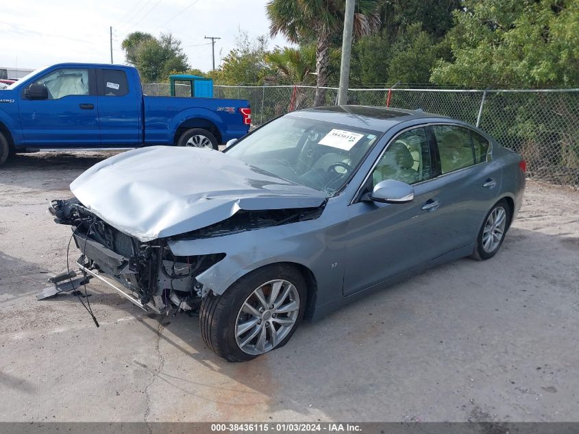 2015 INFINITI Q50 PREMIUM/SPORT - JN1BV7APXFM334314