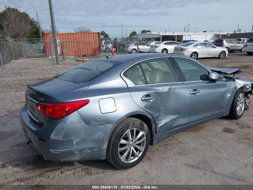 2015 INFINITI Q50 PREMIUM/SPORT - JN1BV7APXFM334314