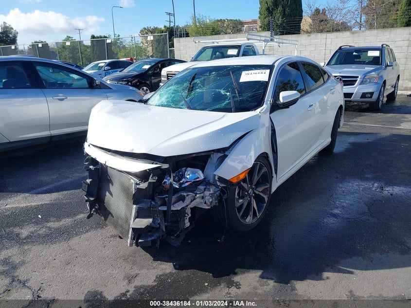 VIN 2HGFC2F89KH544099 2019 HONDA CIVIC SPORT