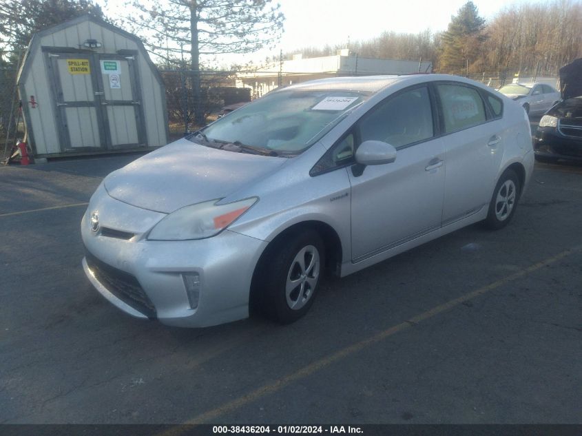 2013 TOYOTA PRIUS TWO - JTDKN3DU5D5648371