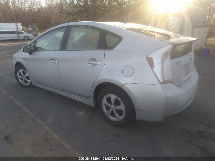 2013 TOYOTA PRIUS TWO - JTDKN3DU5D5648371