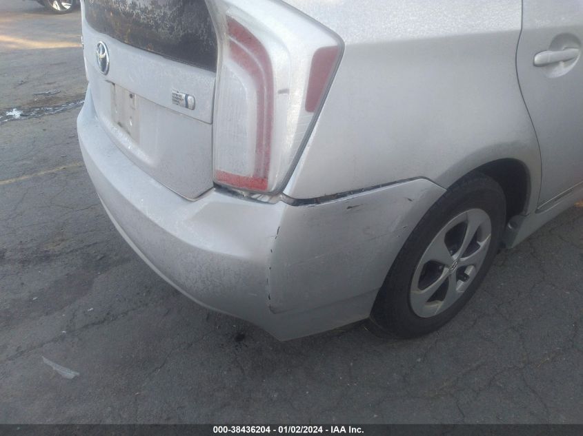 2013 TOYOTA PRIUS TWO - JTDKN3DU5D5648371