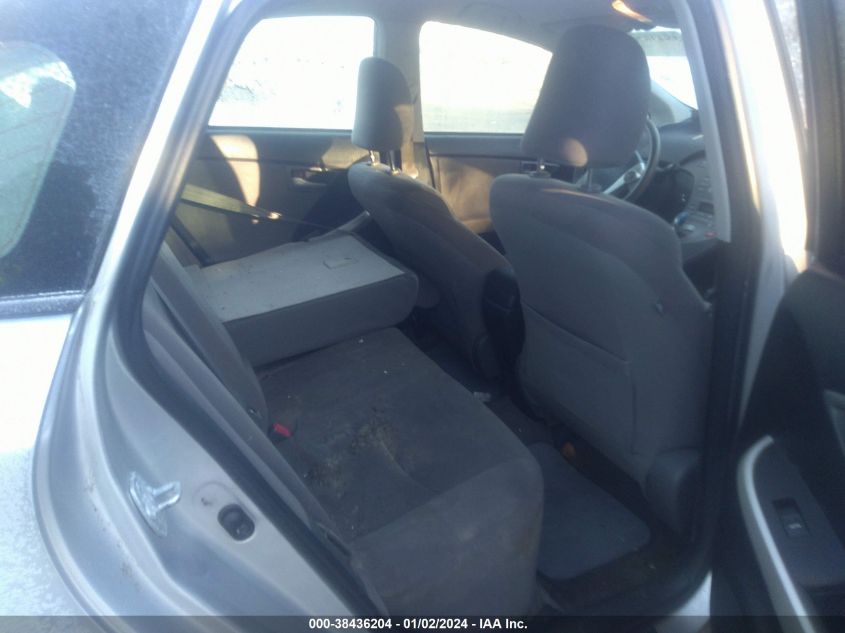 2013 TOYOTA PRIUS TWO - JTDKN3DU5D5648371