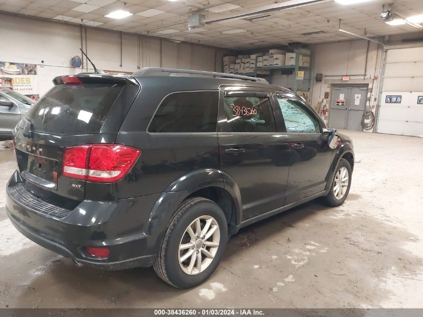 2013 DODGE JOURNEY SXT - 3C4PDCBG4DT538563