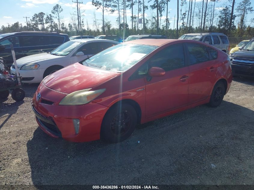 JTDKN3DU6C5382003 | 2012 TOYOTA PRIUS