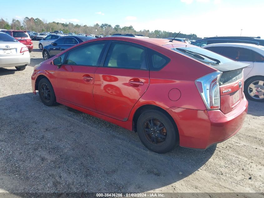 JTDKN3DU6C5382003 | 2012 TOYOTA PRIUS