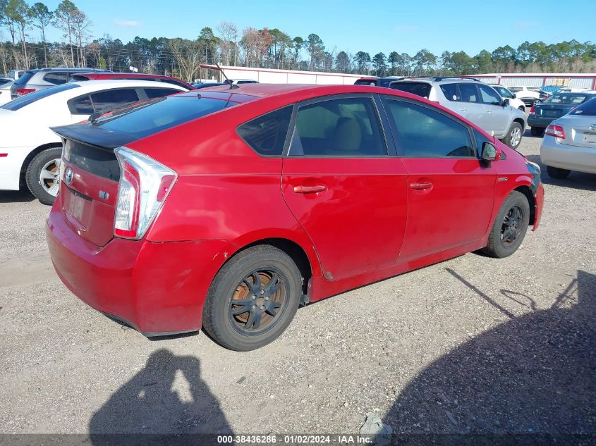 JTDKN3DU6C5382003 | 2012 TOYOTA PRIUS