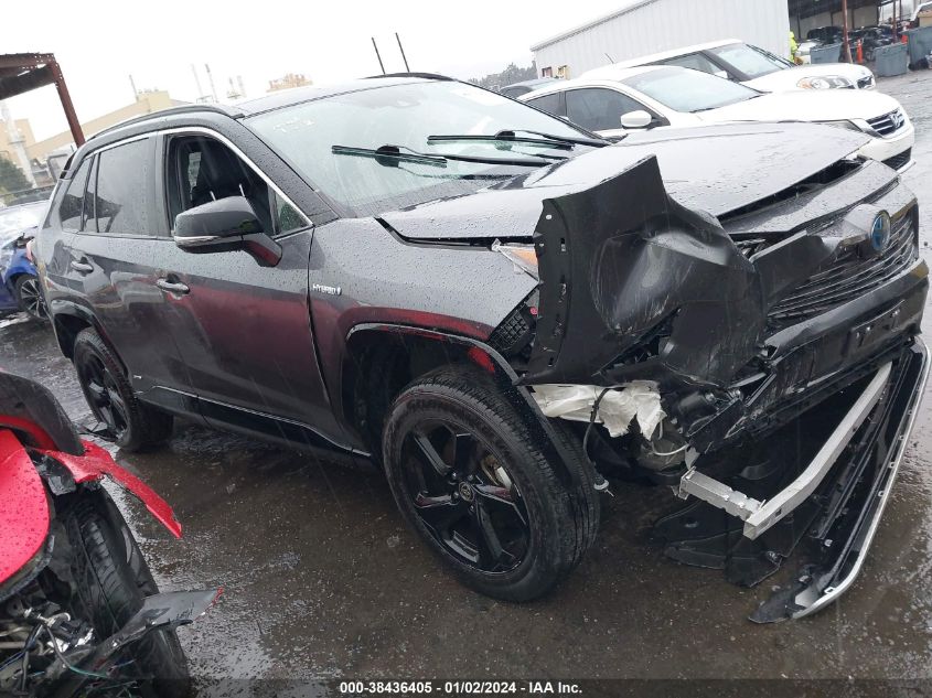2020 TOYOTA RAV4 XSE HYBRID - JTMEWRFV3LD532867