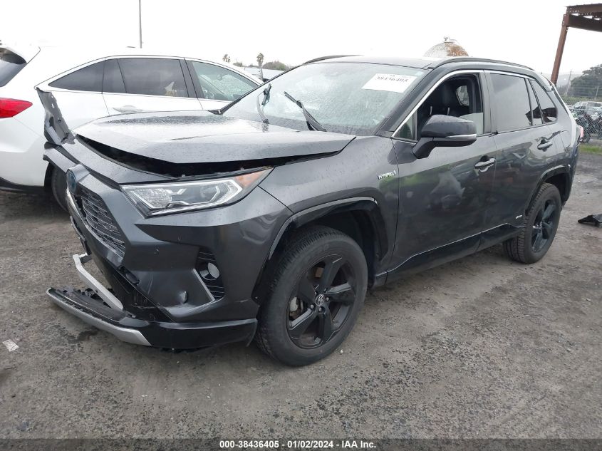 2020 TOYOTA RAV4 XSE HYBRID - JTMEWRFV3LD532867