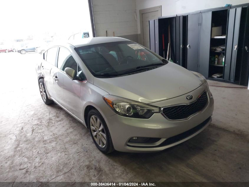 2014 KIA FORTE EX - KNAFX4A87E5109466