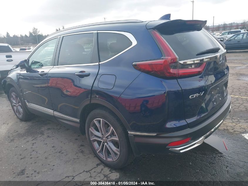 2022 HONDA CR-V HYBRID TOURING - 5J6RT6H90NL055133