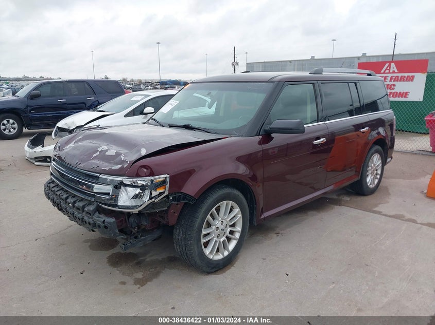 VIN 2FMGK5C89KBA11664 2019 FORD FLEX SEL