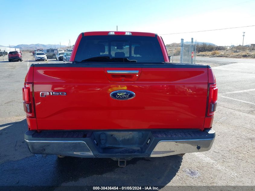 2016 FORD F-150 LARIAT - 1FTEW1EG0GKF46294