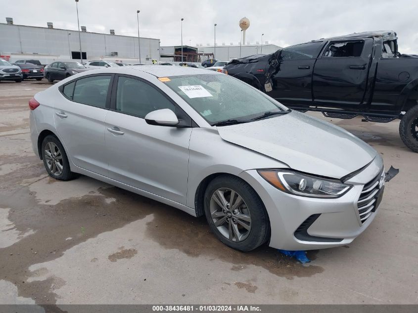 2018 HYUNDAI ELANTRA SEL/VALUE/LIMITED - 5NPD84LF5JH303426