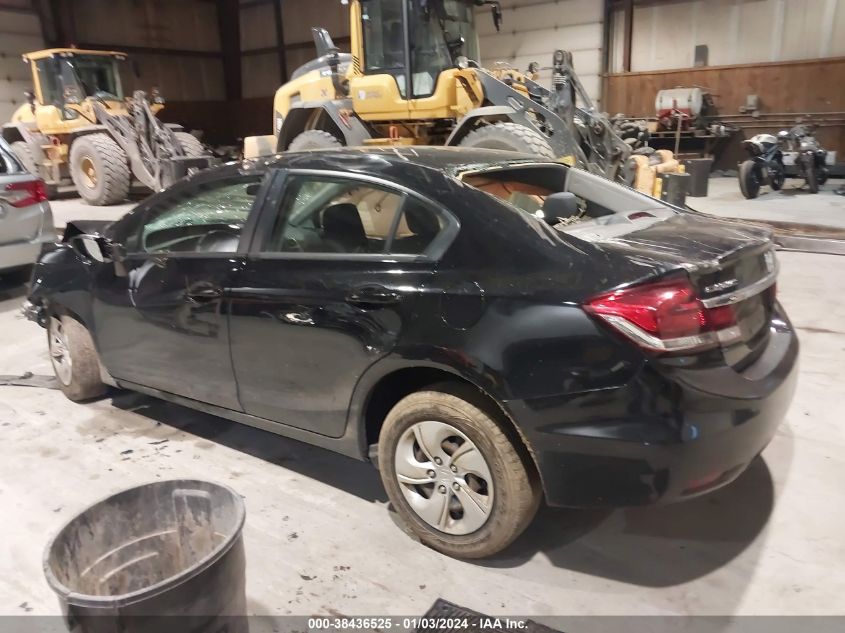 2015 HONDA CIVIC LX - 19XFB2F56FE298346