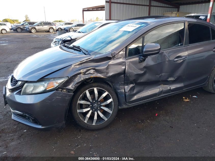 2015 HONDA CIVIC EX-L - 2HGFB2F90FH530125