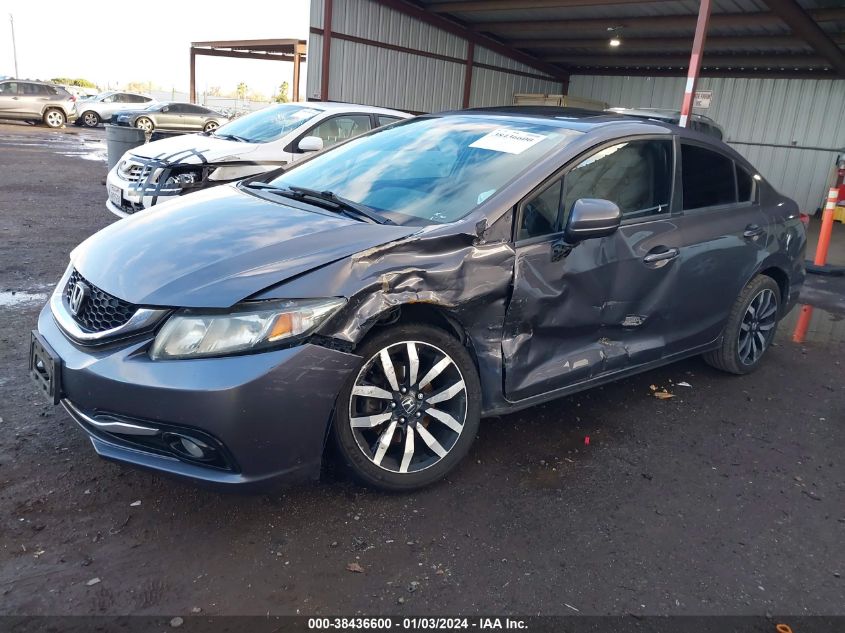 2015 HONDA CIVIC EX-L - 2HGFB2F90FH530125