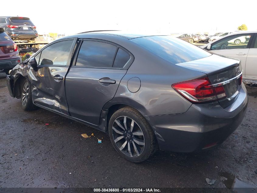 2015 HONDA CIVIC EX-L - 2HGFB2F90FH530125