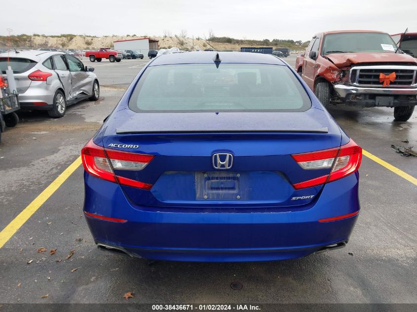 2021 HONDA ACCORD SPORT - 1HGCV1F38MA112651
