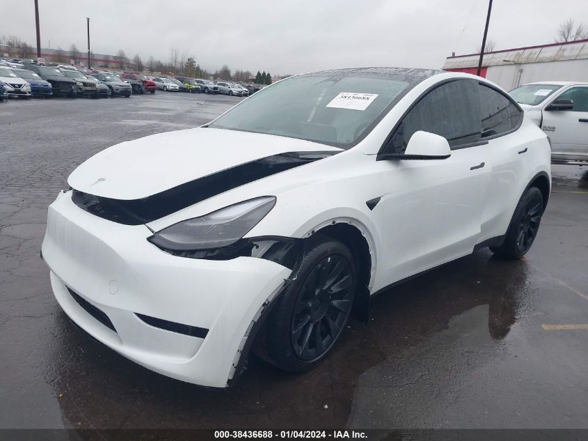2023 TESLA MODEL Y - 7SAYGDEE2PF750881