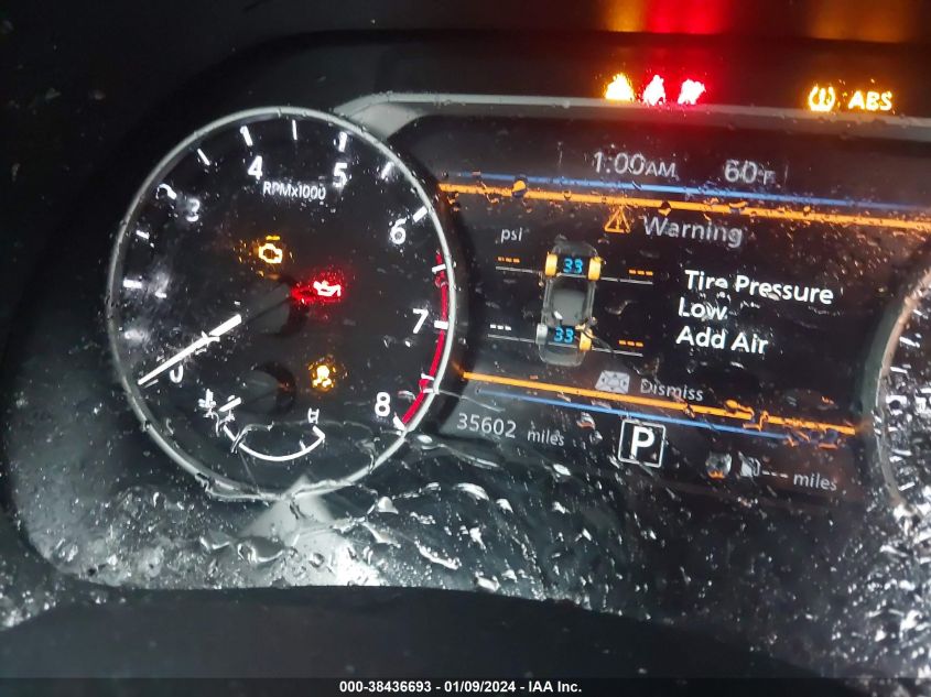 2022 NISSAN SENTRA SV XTRONIC CVT - 3N1AB8CV8NY292601