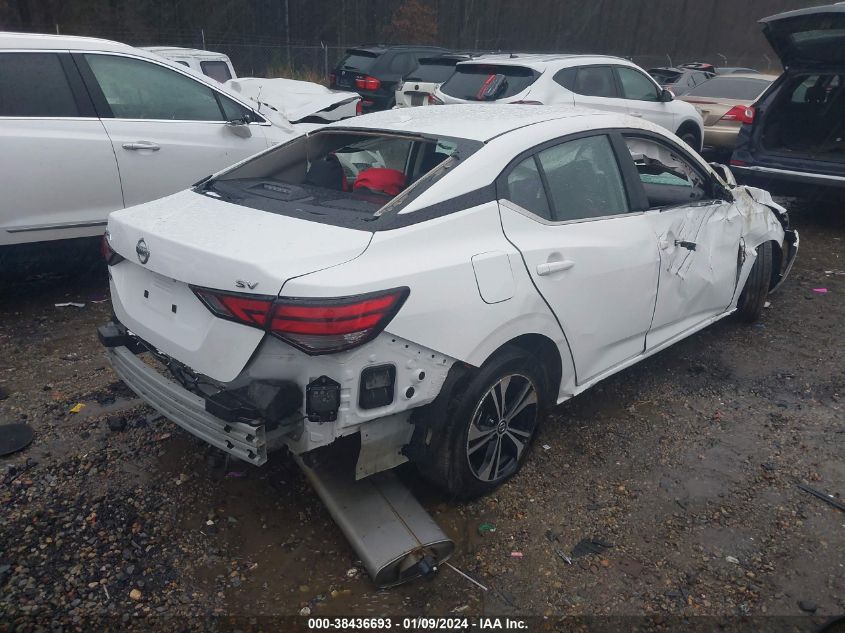2022 NISSAN SENTRA SV XTRONIC CVT - 3N1AB8CV8NY292601