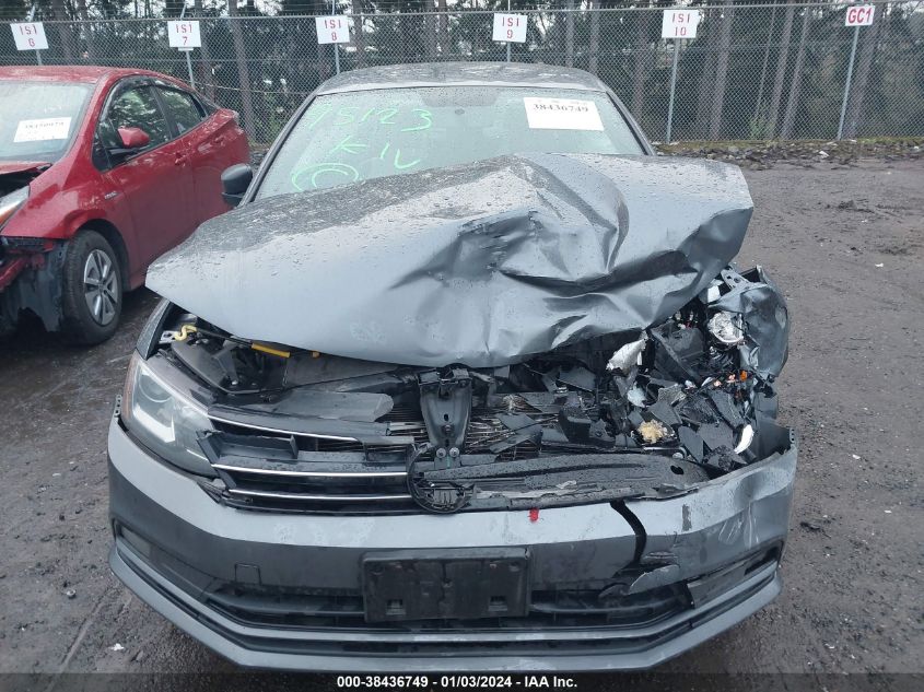 2016 VOLKSWAGEN JETTA 1.8T SPORT - 3VWD17AJXGM217770